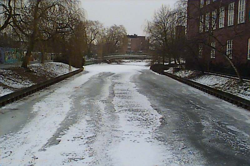 EXTREMER DAUERFROST IN BOCHOLT IM JANUAR 1997 FOTO 4