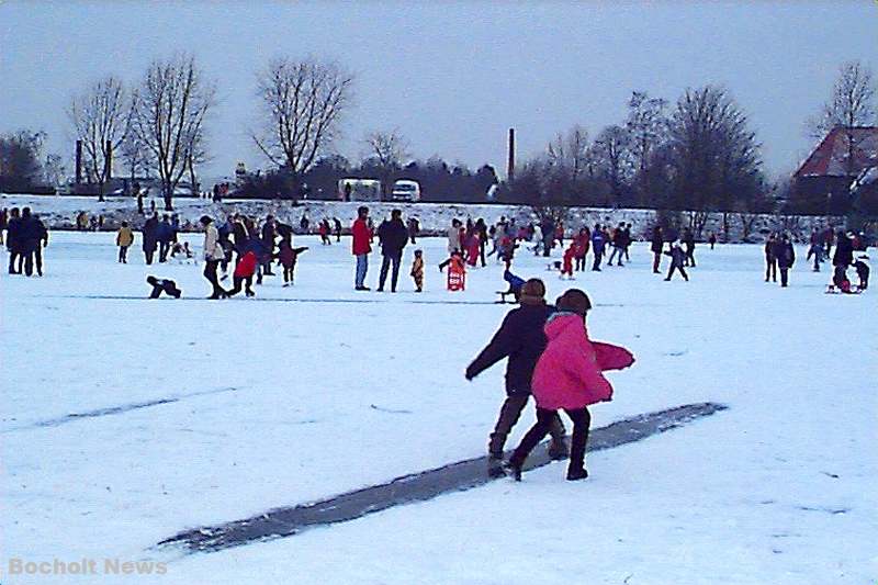 EXTREMER DAUERFROST IN BOCHOLT IM JANUAR 1997 FOTO 7