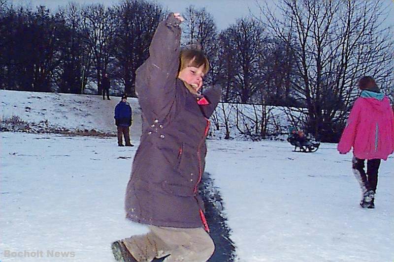 EXTREMER DAUERFROST IN BOCHOLT IM JANUAR 1997 FOTO 8