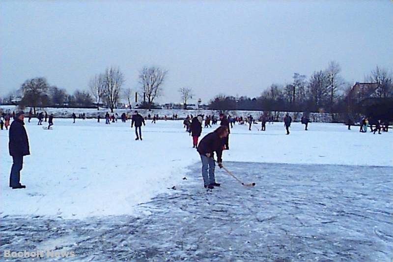 EXTREMER DAUERFROST IN BOCHOLT IM JANUAR 1997 FOTO 9