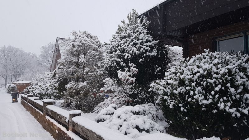 SCHNEE IM JANUAR 2019 IN BOCHOLT 10