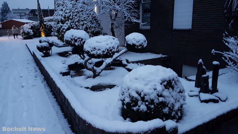 SCHNEE IM JANUAR 2019 IN BOCHOLT 24