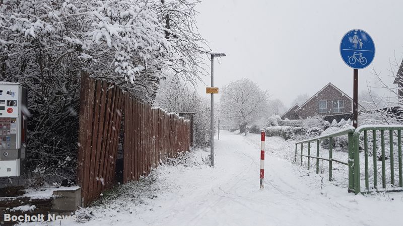 SCHNEE IM JANUAR 2019 IN BOCHOLT 6